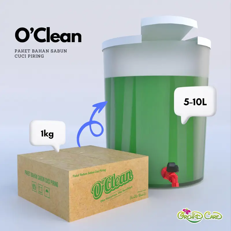 O Clean Paket Bahan Cuci Piring