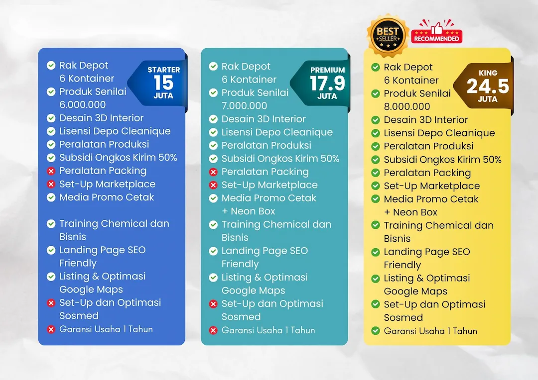 paket depo luar jawa